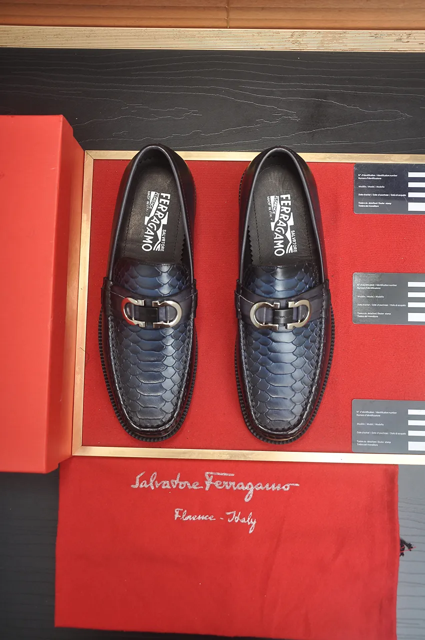 Men's Men's Shoes💰560💶[[HERMES]] (High-end Niuli) New 🍀 HERMES - top version of Ferragamo's classic casual leather shoes! Made of imported original cowhide, the inner top layer is comfortable cowhide lining! Original wear-resistant rubber outsole! High quality products! Code number 38-45 (45 customized)